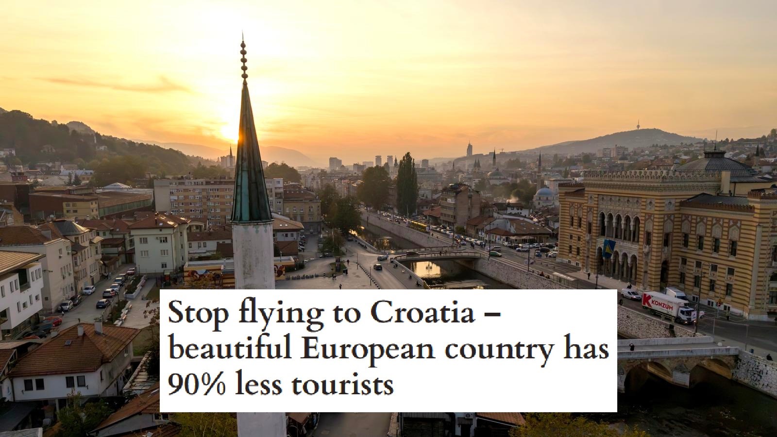 Britanski tabloid: Ne idite na odmor u Hrvatsku, nego u BiH